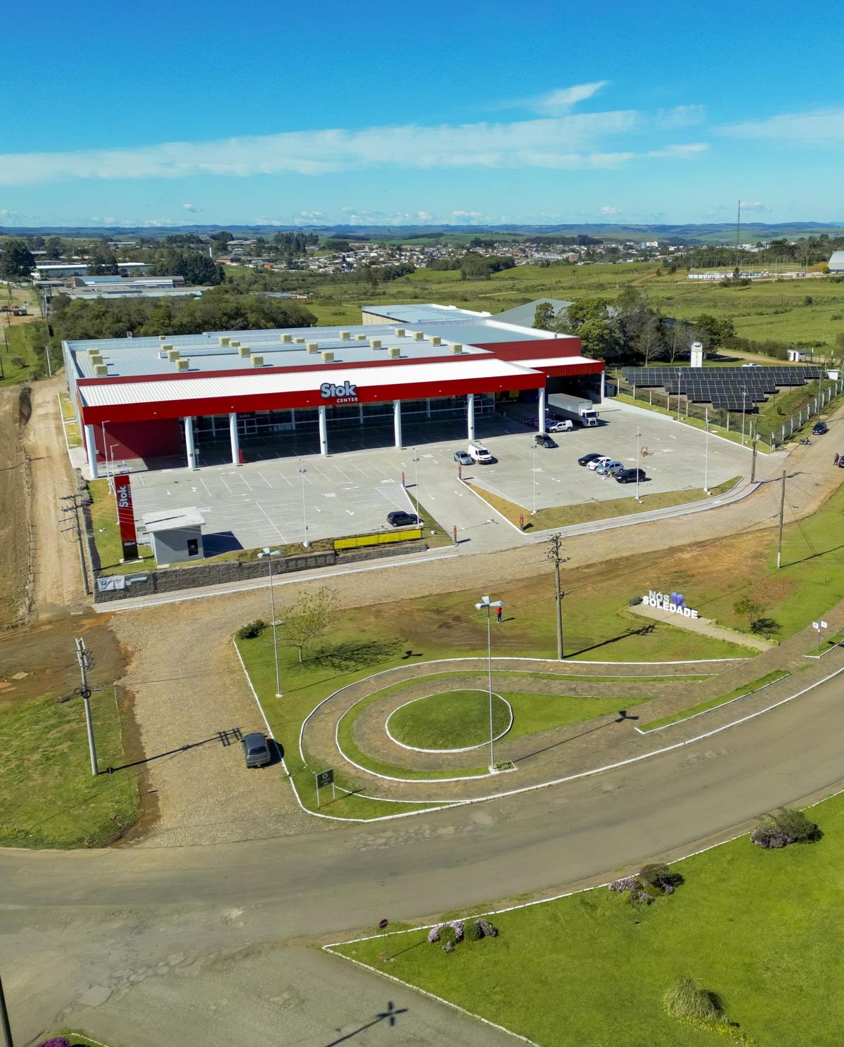 Loja Stok Center construída pelo grupo
